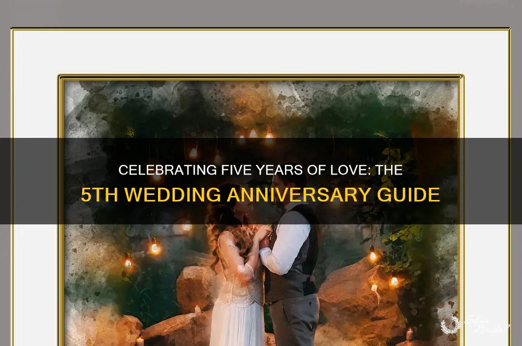what is the 5th wedding anniversary