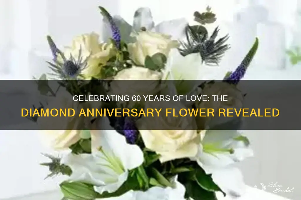 what is the 60 wedding anniversary flower