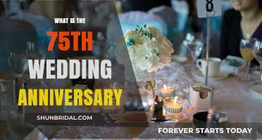 Celebrating 75 Years of Love: The Diamond-Laced Wedding Anniversary