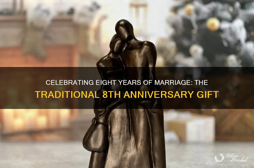 what is the 8th wedding anniversary celebrated with