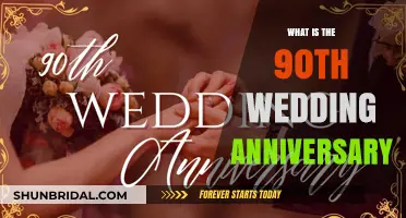 Celebrating Nine Decades of Love: The 90th Wedding Anniversary