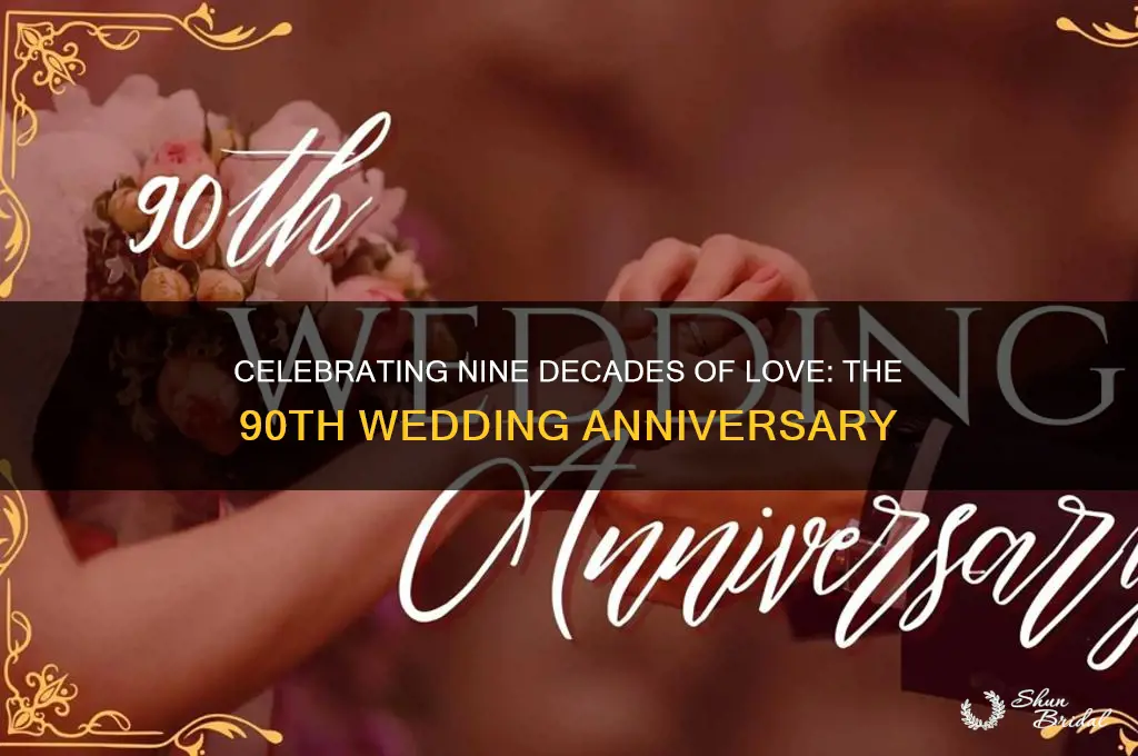what is the 90th wedding anniversary