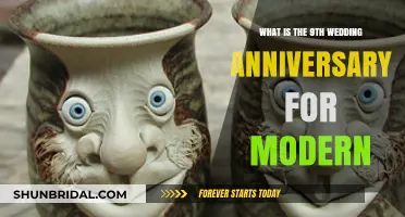 Modern 9th Wedding Anniversary: Celebrating Pottery and Lasting Love