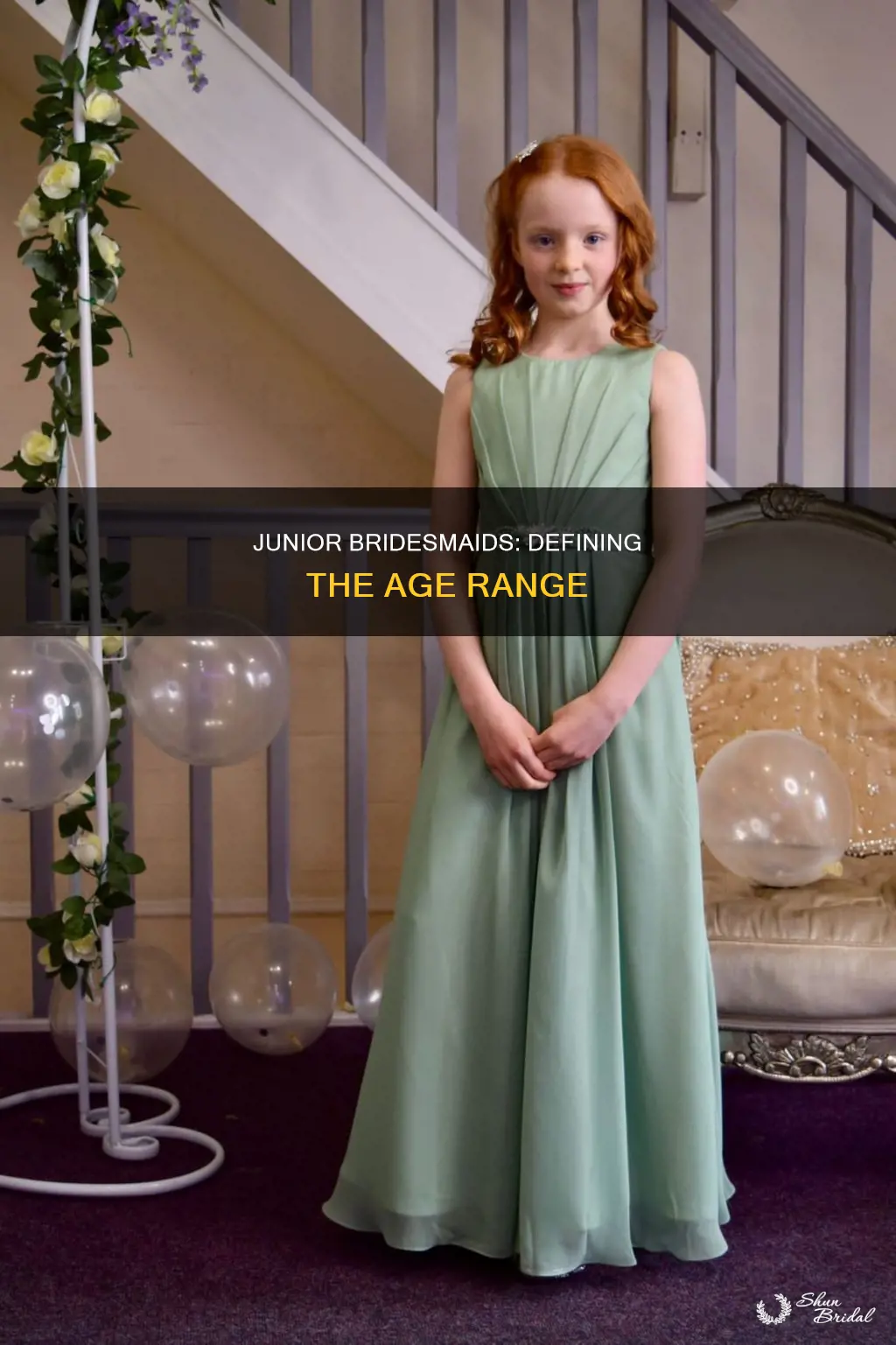 what is the age range for junior bridesmaids