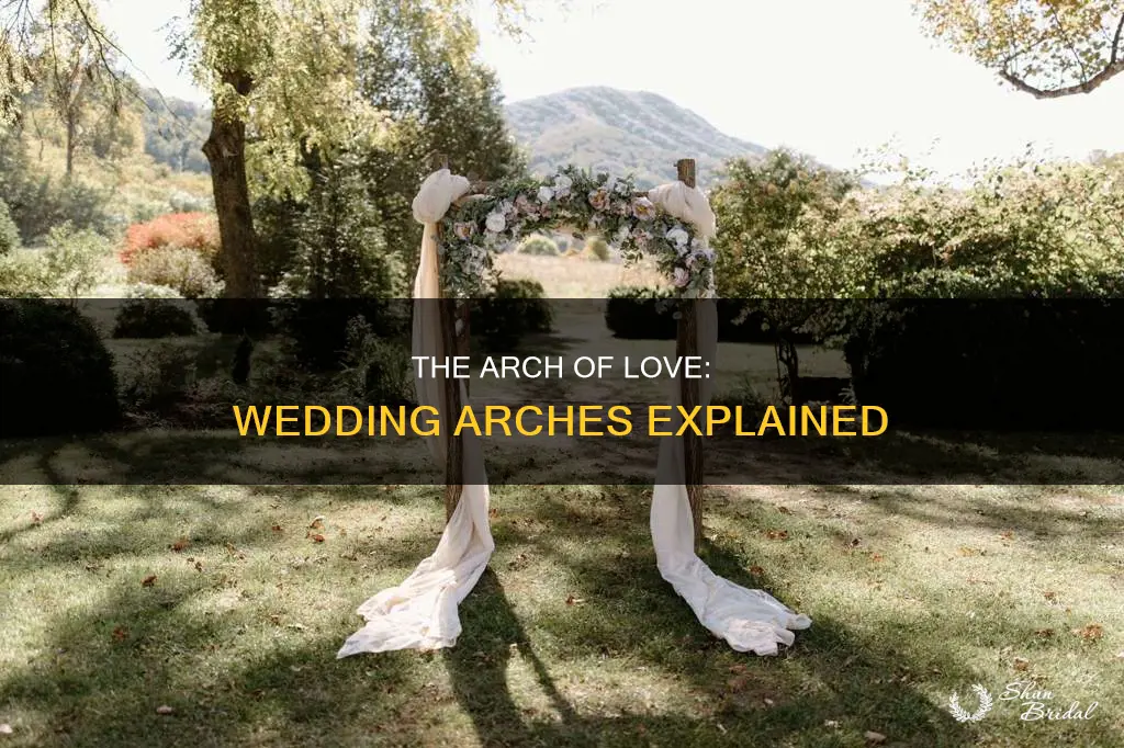 what is the arch used in weddings called