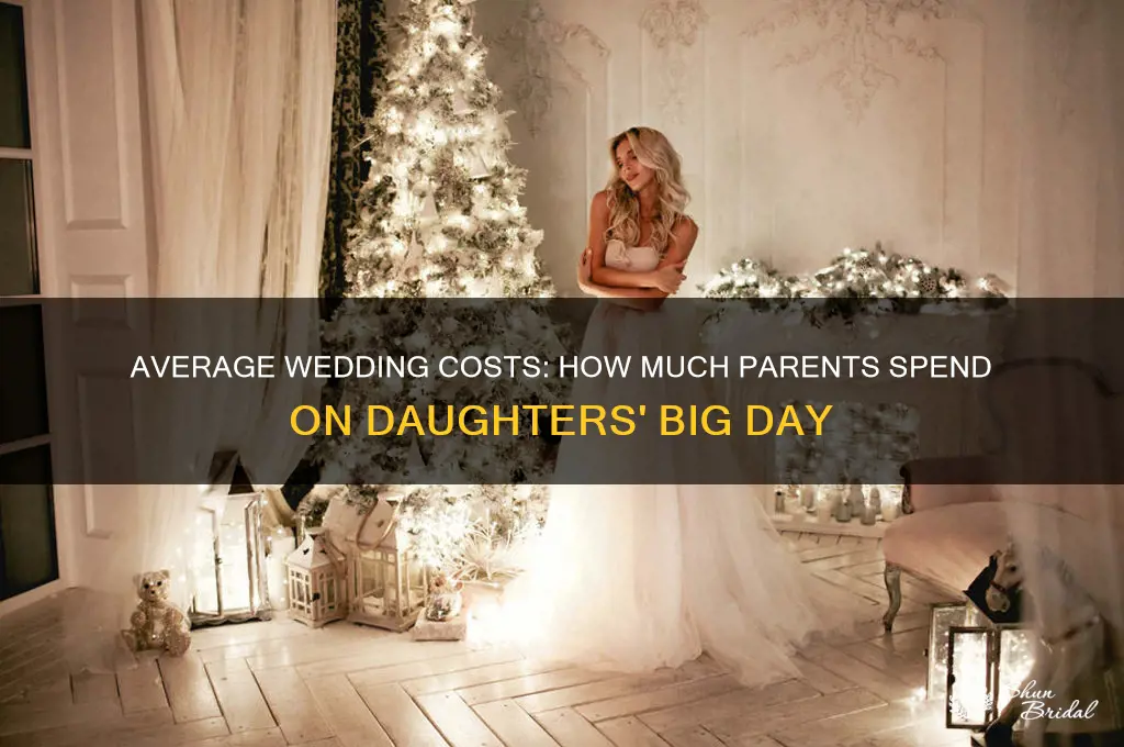 what is the average amount parents pay for daughter