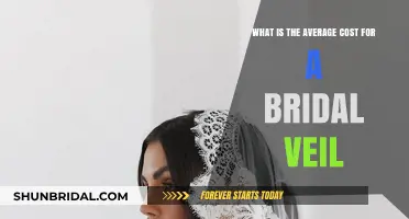 Bridal Veil Budget: Average Cost and Pricing Guide