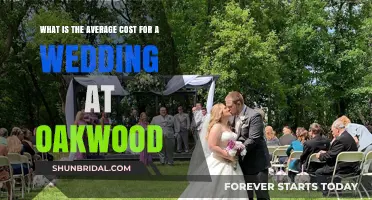 Average Wedding Costs at Oakwood: What to Expect