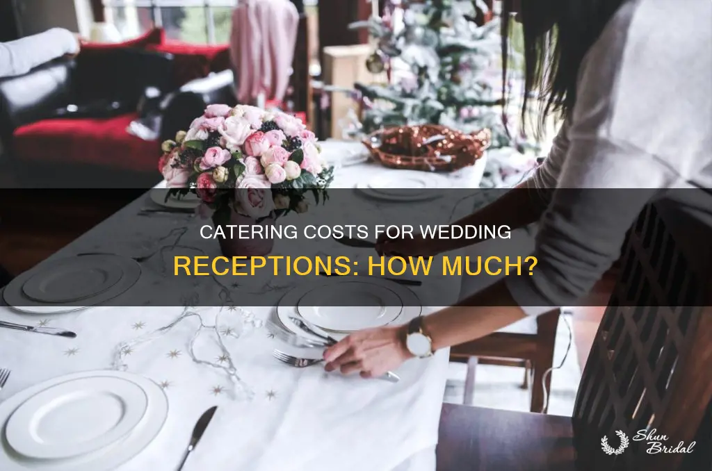 what is the average cost for catering a wedding reception