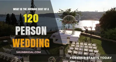 Average Wedding Costs for 120 Guests: Budgeting Guide