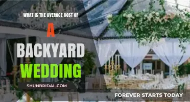 Budgeting Your Dream: Average Cost of a Backyard Wedding Revealed