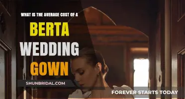 Berta Wedding Gowns: Unveiling the Average Cost for Brides