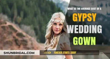 Exploring the Average Cost of a Gypsy Wedding Gown