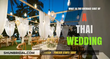 Exploring the Average Cost of a Traditional Thai Wedding