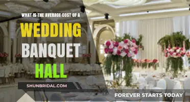 Understanding the Average Cost of Wedding Banquet Halls