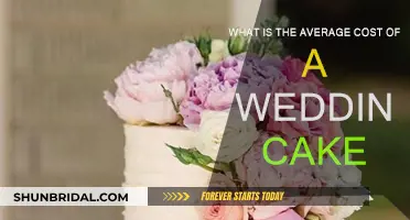 Exploring the Average Cost of Wedding Cakes