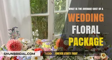 Understanding the Average Cost of Wedding Floral Packages