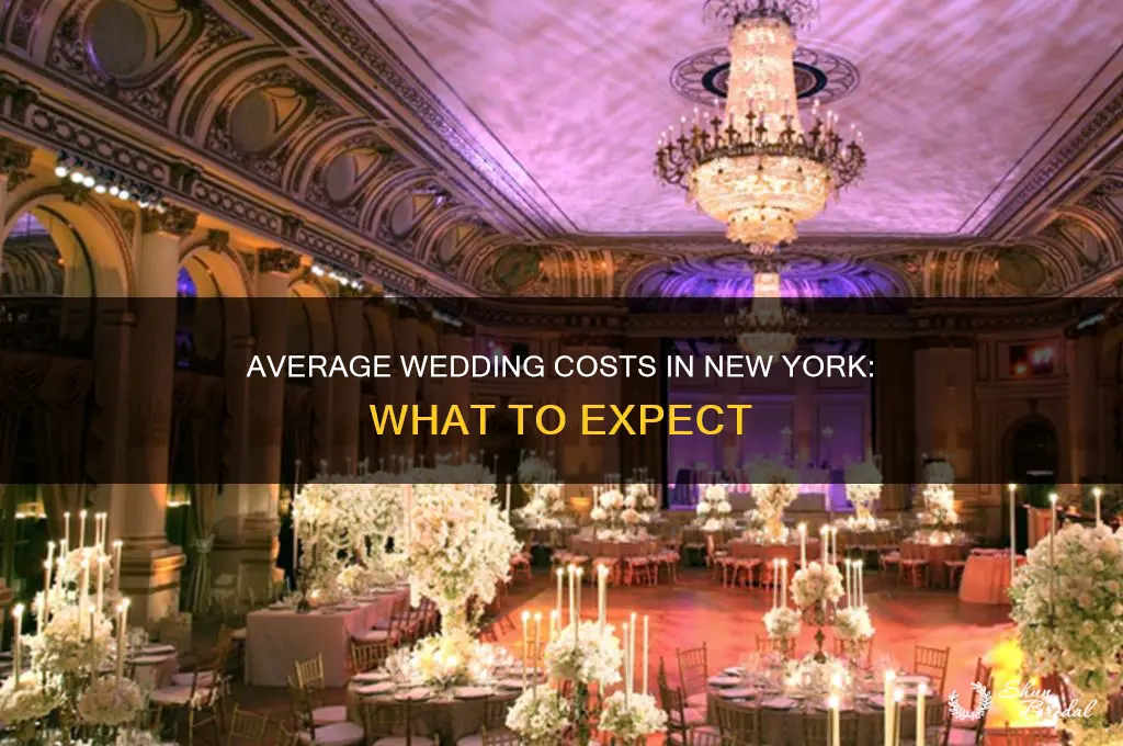 what is the average cost of a wedding in ny