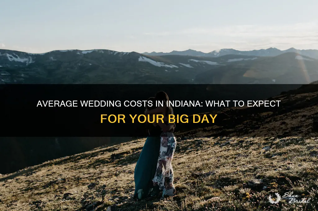 what is the average cost of a wedding indiana