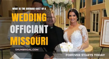Missouri Wedding Officiant Costs: Average Pricing Guide for Couples