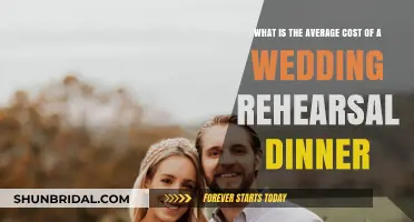 Understanding the Average Cost of a Wedding Rehearsal Dinner