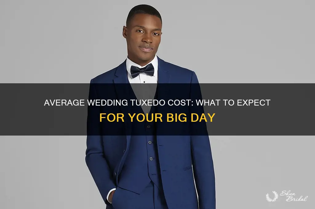 what is the average cost of a wedding tuxedo