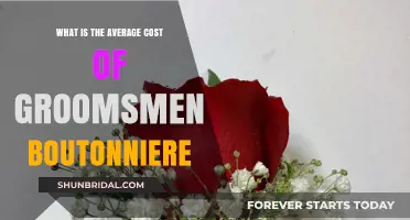 Average Groomsmen Boutonniere Cost: Budgeting Tips for Wedding Flowers