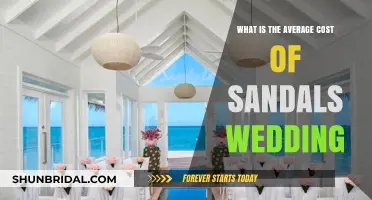 Average Cost of a Sandals Wedding: What to Expect