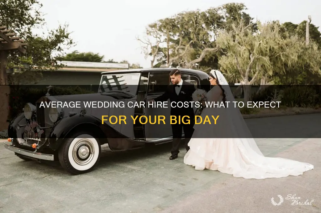 what is the average cost of wedding car hire