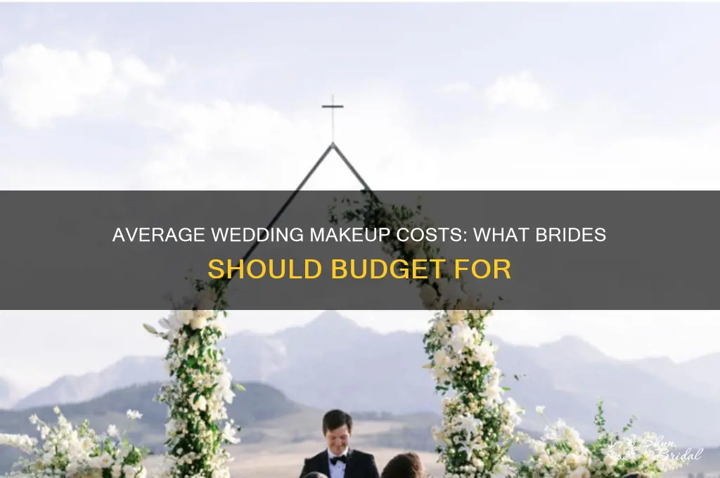 what is the average cost of wedding makeup