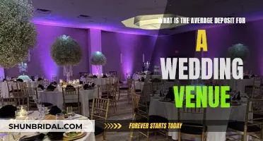Wedding Venue Deposits: What's the Average Upfront Cost?