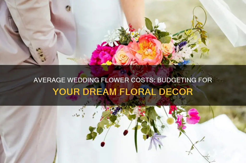 what is the average flower cost for a wedding