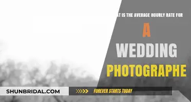 Wedding Photography Rates: Hourly Pricing Guide