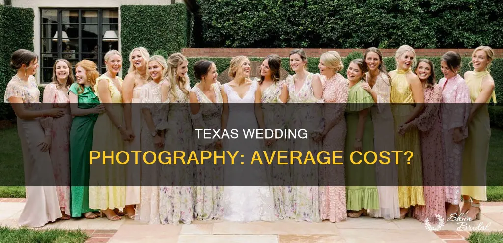 what is the average price for wedding photographer in Texas