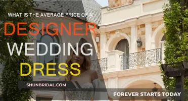 Designer Wedding Dresses: Average Price and What Influences It