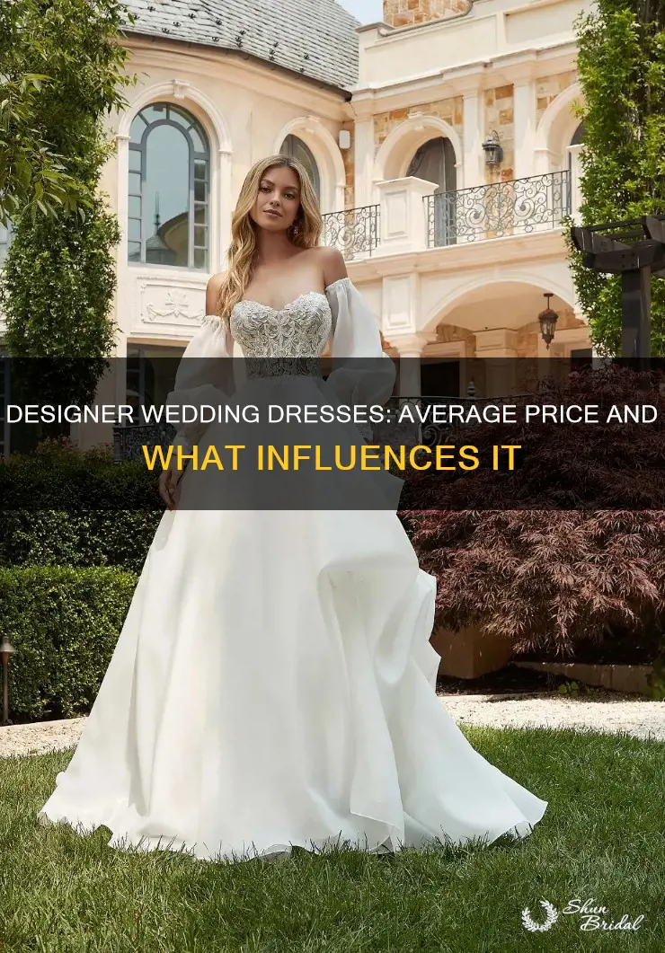 what is the average price of a designer wedding dress