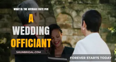 Average Wedding Officiant Rates: What to Expect for Your Big Day
