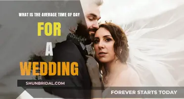 Best Time for Weddings: Average Hour of the Day Revealed