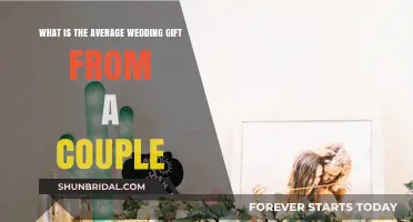 Average Wedding Gift Amount: What Couples Typically Give Each Other