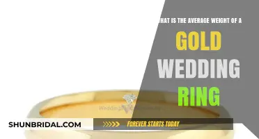 The Weight of Gold: Wedding Ring Average