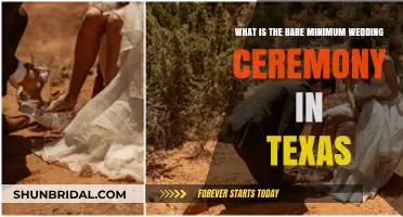 Simple Texas Wedding: The Bare Minimum Ceremony Guide