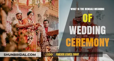 Understanding the Bengali Meaning and Traditions of a Wedding Ceremony