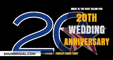 Celebrating 20 Years: The Perfect Color for Your Wedding Anniversary