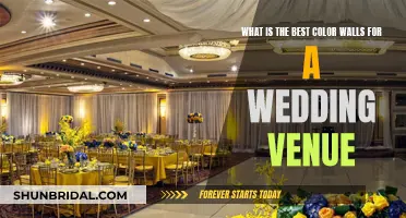 Choosing the Perfect Wedding Venue Wall Color