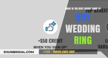 Credit Cards for Wedding Ring Purchases
