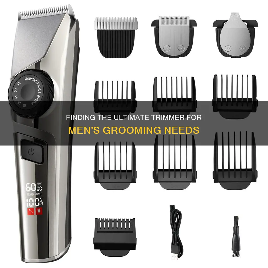 what is the best man grooming trimmer