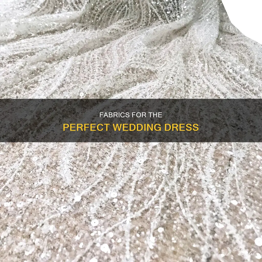 what is the best material for a wedding dress