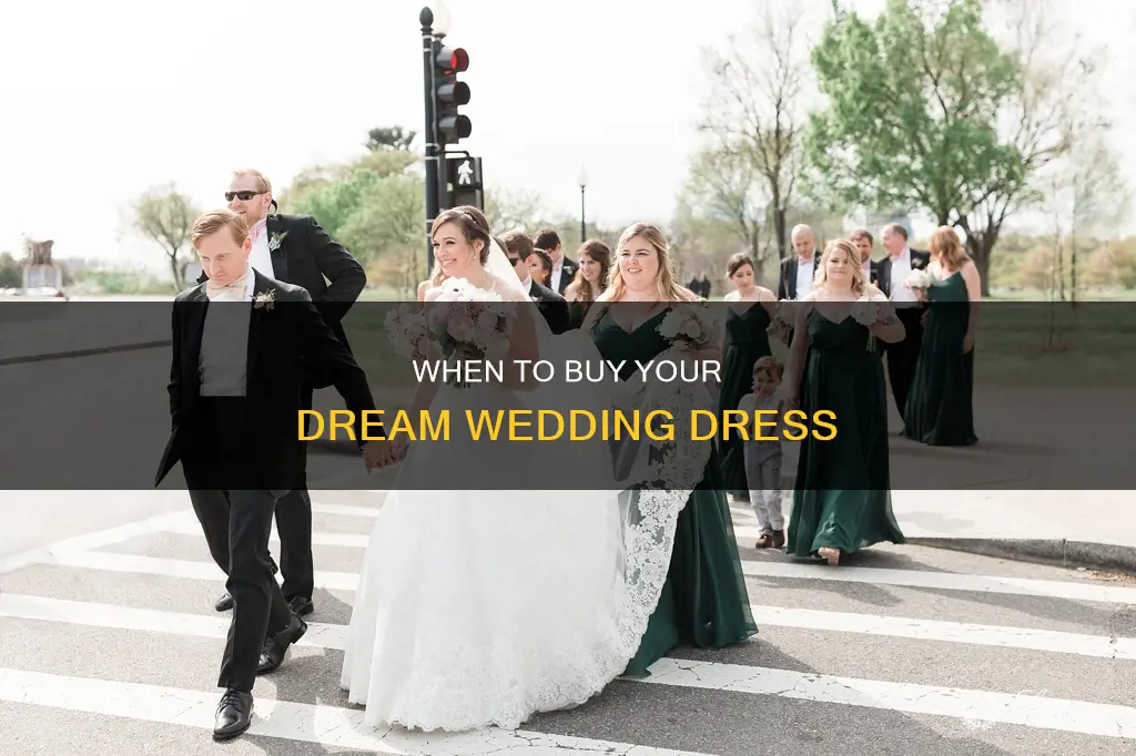 what is the best month to buy a wedding dress