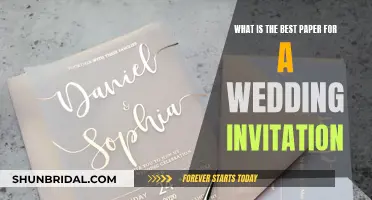 Choosing the Perfect Paper for Wedding Invitations