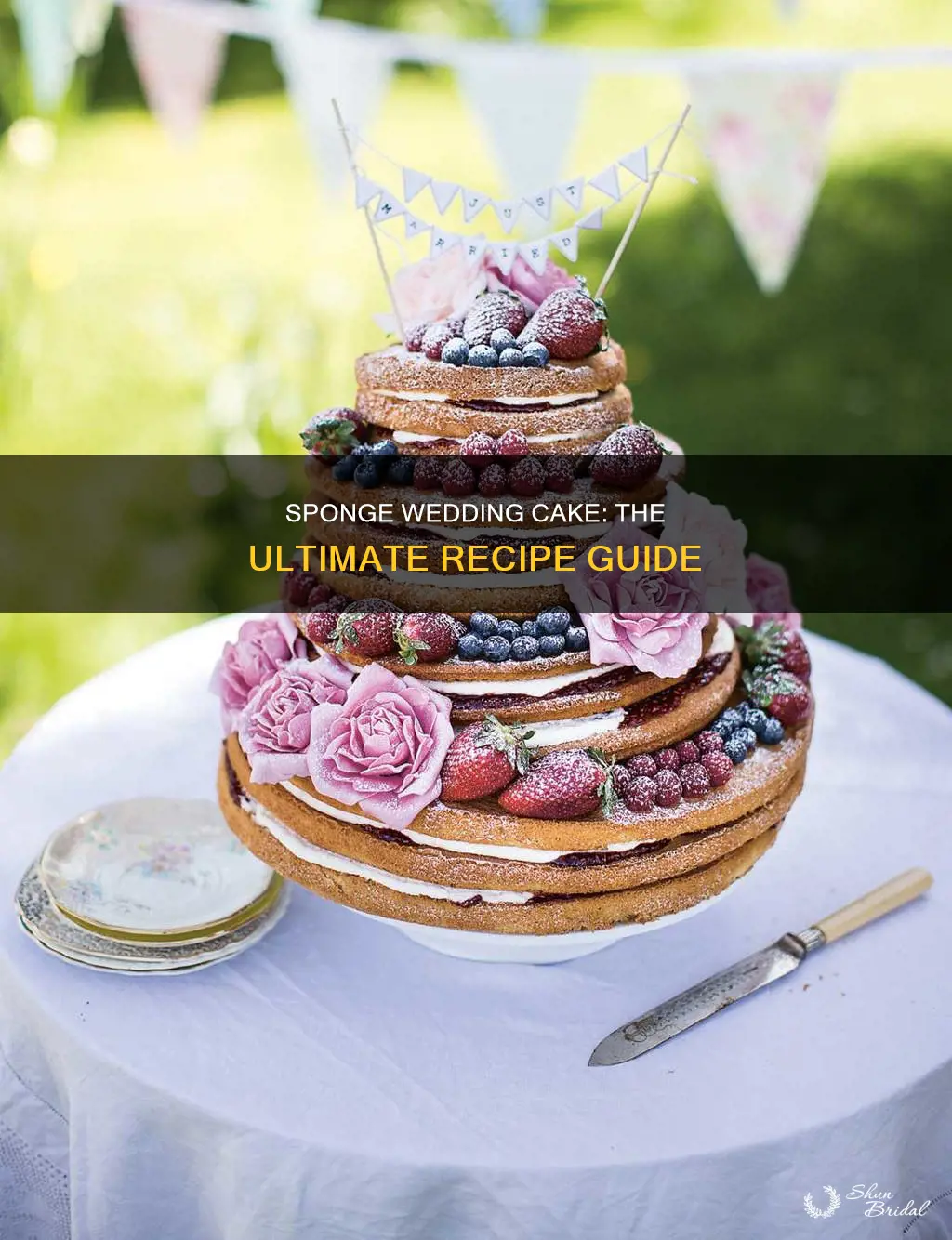 what is the best recipe for a sponge wedding cake